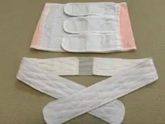 産前産後　腹帯 腰帯 マタニティ　ソフラグランゼ Ｌ セット