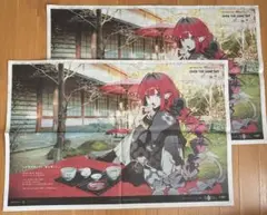 FGO OVER THE SAME SKY 西日本新聞 バーヴァン・シー 2枚