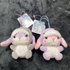 ぽてうさろっぴー　ゆるぐるみ　シャーク　VMC 2種セット