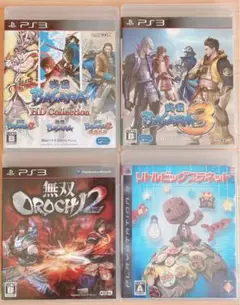 PS3 ゲームソフト 4本セット