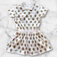 FENDI フェンディ キッズ ベア 熊 ワンピース 24M