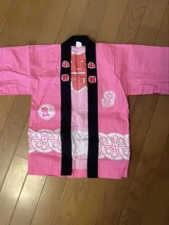 ピンク 伝統的な法被 3号