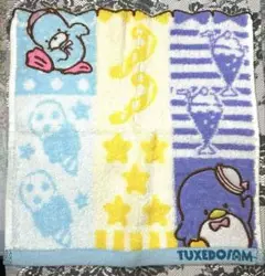 サンリオ　タキシードサムタオルハンカチ