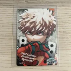 堀越耕平　僕のヒーローアカデミア　原画展　マグネットステッカーコレクション　爆豪