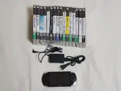 PSP-1000 ブラック 本体 & ゲームソフト14本
