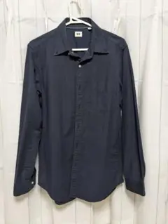 UNIQLO ネイビー 長袖シャツ M