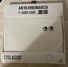 ANIYA HINDMARCH T2CLASSIC WOMEN Lサイズ 白