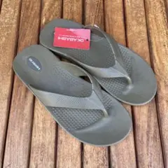 ☆OKABASHI ビーチサンダル モス Made in USA 新品 LL☆