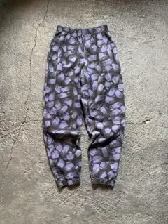 80's 総柄 easy pants