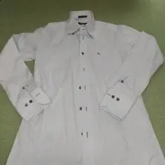 バーバリーBurberry Black Label ストライプシャツ 38 M