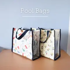 プールバッグ ＊ 恐竜たち or のりものたち