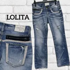LOLITA JEANS ダメージ加工　ジーンズ　デニム　【S】
