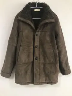 Hemwork コート　ムートン　ブラウン　フリーサイズ