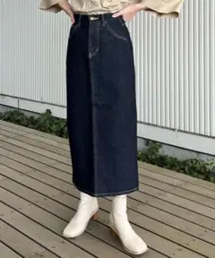 【LEE別注】デニムナロースカート