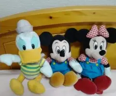 ミッキー ミニー ドナルド ぬいぐるみ セット #セガ#1997