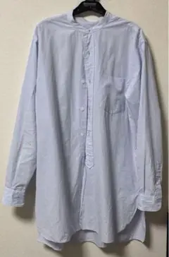 comoli シャツ　サックス　サイズ1