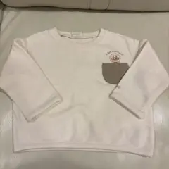 アンパンマン　長袖　白　トレーナー　90