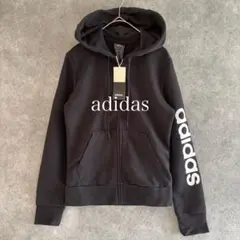 【新品】adidas（アディダス）ジップアップパーカー ロゴ
