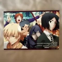 汚れあり　Fate/Zero Newtype ゲーマーズ 限定 特典 ブロマイド