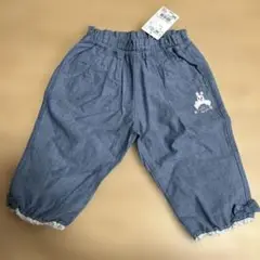 新品ミキハウス　7部丈パンツ
