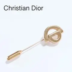 Dior ロゴ ピンブローチ ゴールド ヴィンテージ S229029