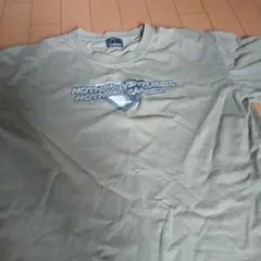 オリーブグリーン XL Tシャツ メッセージプリント
