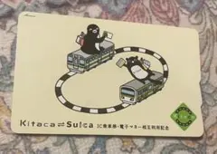 Kitaca Suica ICカード IC乗車券・電子マネー相互利用記念