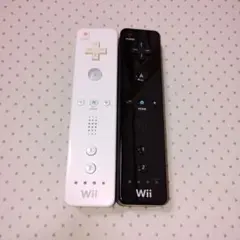 wiiリモコン　白黒　2個セット