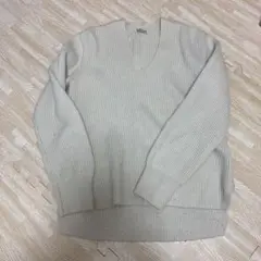 AURALEE ウール ニット Vネックニット セーター