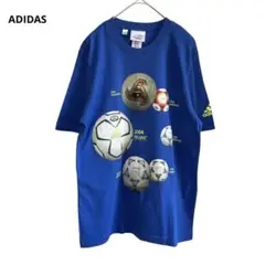 (265)FIFA サッカー　ワールドカップ2004 アディダス　半袖Tシャツ