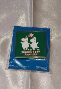 ムーミンバレーパーク　ムーミンの日　ノベルティ　ピンバッジ