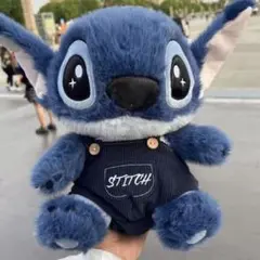 スティッチ ぬいぐるみ オーバーオール 25cm