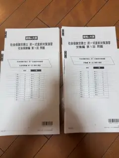 大原　社労士24 直前対策問題冊子　2025年