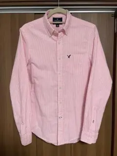 AMERICAN EAGLE ストライプシャツ　XS