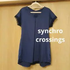 synchro crossings ブラウス