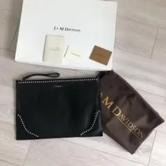 ドゥロワー購入Ju0026Mデビッドソン美品クラッチバッグ別注ロンハーマン スタッズ