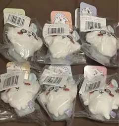 モモンガだらけくじ E賞 マスコット 全6種 セミコンプリートセット