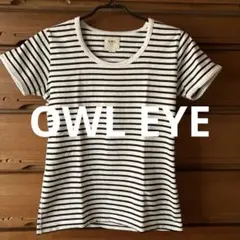 OWL EYE 半袖ストライプTシャツ