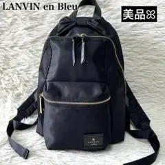 【現行✨】極美品✨ランバンオンブルー トロカデロ リュックサック ブラック
