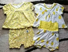 バースデイ　ベビー服　セットアップ　70cm　2着セット　半袖