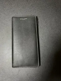 SAINT LAURENT サンローラン 長財布 小銭入れ付き ブラック
