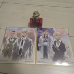名探偵コナン　色紙2枚　安室透　映画館