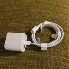 Apple 20W USB-C電源アダプタとケーブル
