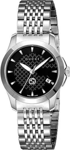 【新品未使用品】GUCCI 腕時計 ブラック Gタイムレス YA1265006