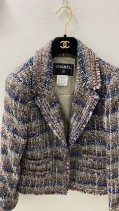 CHANEL ツイードジャケット 04A