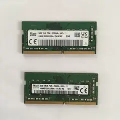 DDR4 3200AA/2666V 16GB(8GBx2) メモリ ノートPC用