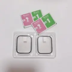Apple Watch 7/8 45mm ケース 保護 フィルム 2つセット