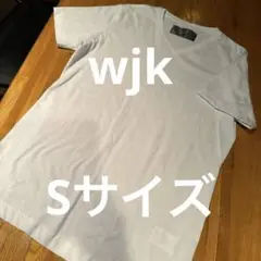 wjk ダブルジェーケー　上質な着心地　ＶネックTシャツ　ほぼ未使用