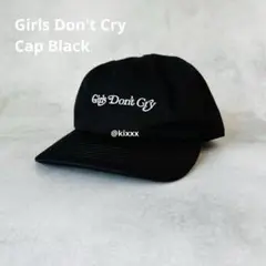 Girls Don't Cry ロゴ ブラック キャップ