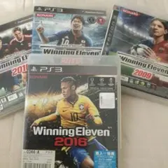 PS3ソフト　まとめ売りウイニングイレブン2016他4本セット